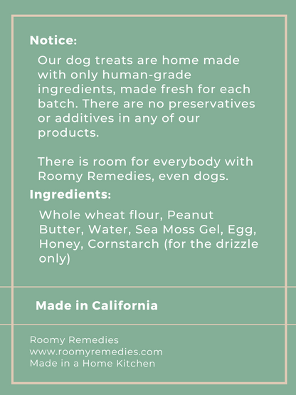 Sea Moss Infused Dog Treats